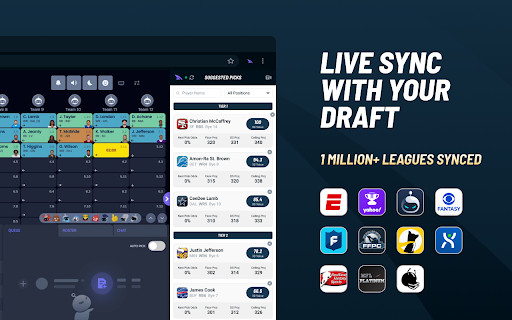 DraftSharks Sync screenshot