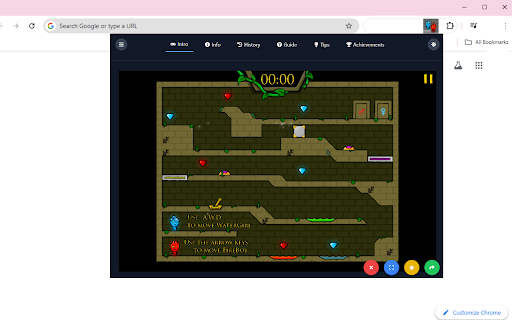 Fireboy and Watergirl 1 - HTML5 Game screenshot