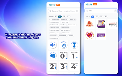 Stickity screenshot