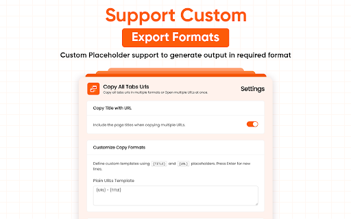 Copy All Tabs Urls screenshot