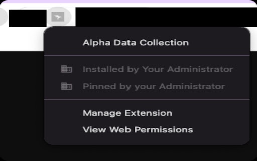 Alpha Data Collection screenshot