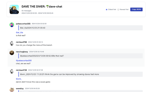 Discord Chat Exporter - Archive chats with ease screenshot