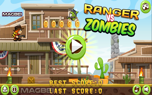 Ranger VS Zombies Game - Runs Offline screenshot