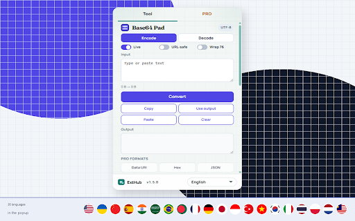 Base64 Pad screenshot