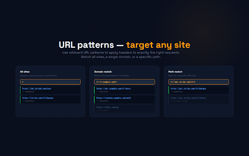 HeaderSmith — Modify HTTP Request & Response Headers screenshot