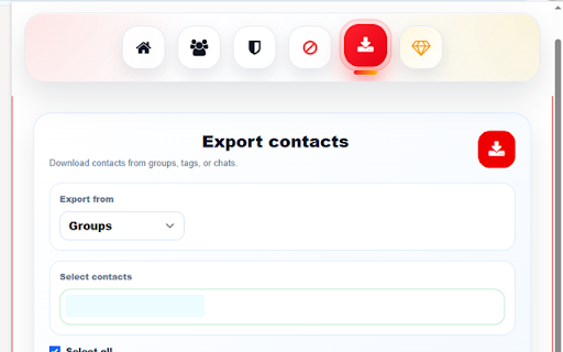 WA Bulk Message Sender - METJET screenshot
