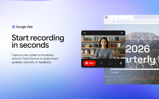 Google Vids Screen Recorder screenshot