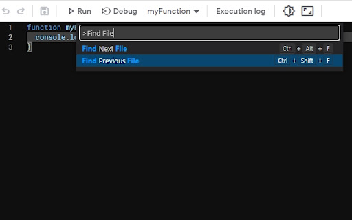 Black Apps Script screenshot