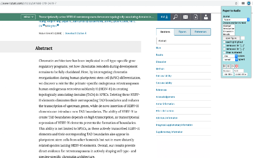 Paper To Audio screenshot