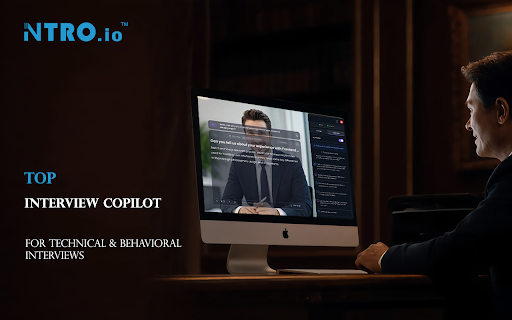 Ntro.io: Free Job Interview Copilot for Technical & Behavioral Interviews screenshot