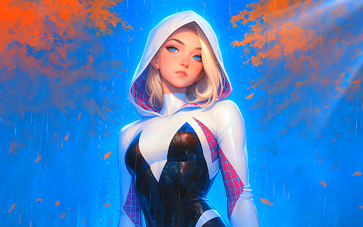 Spider Gwen Marvel Live Wallpaper screenshot