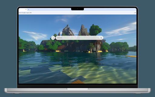 Minecraft Nature: Serenity and Creativity in a Live Theme screenshot