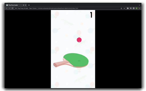 Ping Pong Arcade - HTML5 Game screenshot