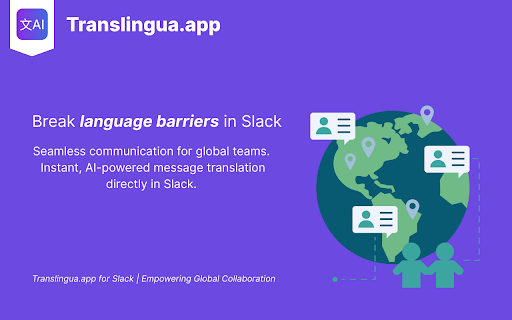 Slack TransLingua screenshot