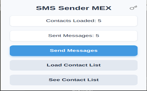 SMS SENDER MEX screenshot