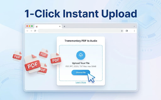 PDF to Audio screenshot