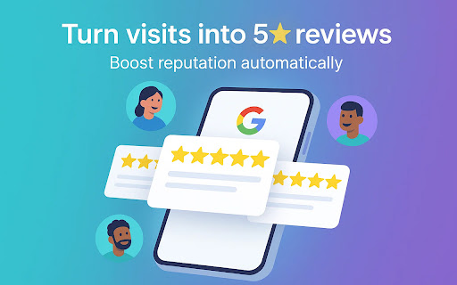 Experience survey & Google review collection for Planity screenshot