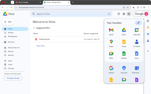 Ink for Google™ screenshot
