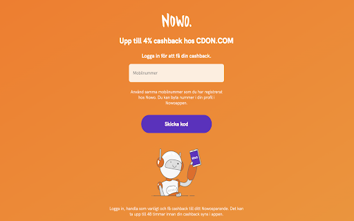 Nowo.se – Spara när du handlar! screenshot