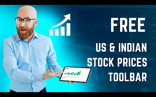 Realitime US & Indian Stock Prices Toolbar screenshot