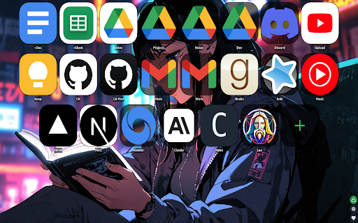 Dracon New Tab screenshot