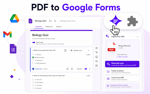 FormGPT AI Google Form Builder screenshot