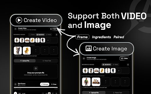 Grok Automator – Auto Grok Bulk Image & Video Generator screenshot