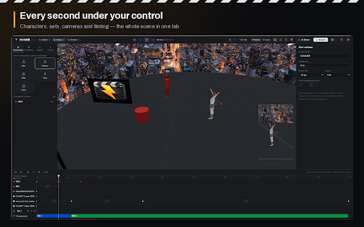 FlashStory — Blocking Editor for AI Video screenshot