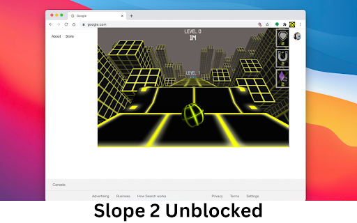 Slope 2 Unblocked Game screenshot