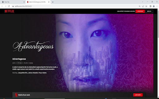 Netflix Recommender screenshot