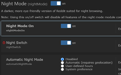Reddit Enhancement Suite screenshot