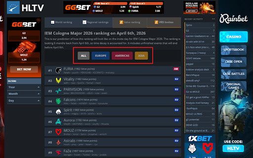 HLTV Extension screenshot