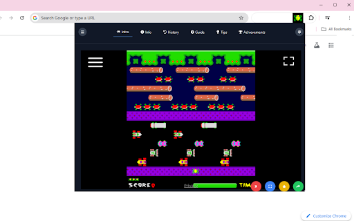 Frogger EE screenshot