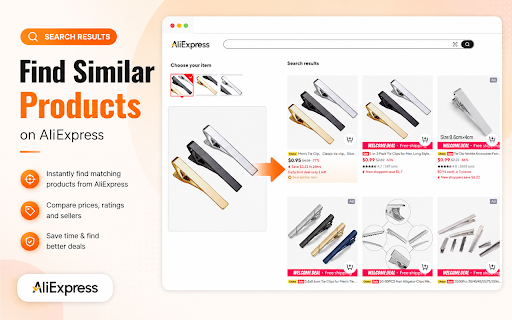 Alibaba, AliExpress & 1688 Search by Image screenshot