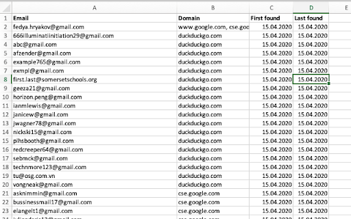 Email Extract - Email Extractor Tool screenshot