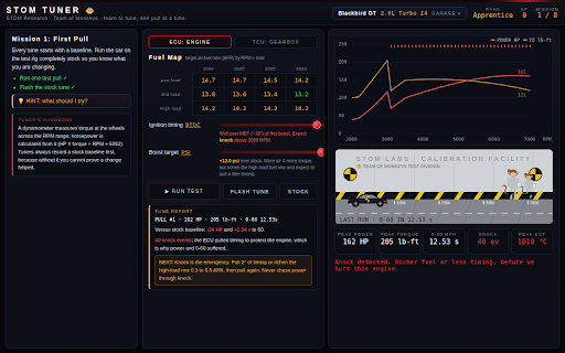 STOM Tuner screenshot