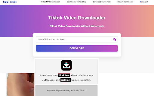 ssstik - Tik Tok Downloader screenshot