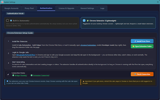 G-Labs Automation - Auth Helper screenshot