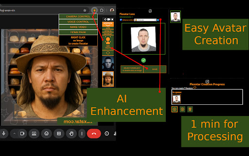 Flexatar Virtual Webcam screenshot