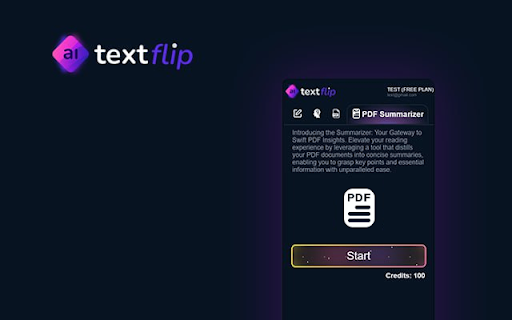 TextFlip: ChatGPT Rewriter, AI Humanizer, Chat PDF and Summarizer screenshot