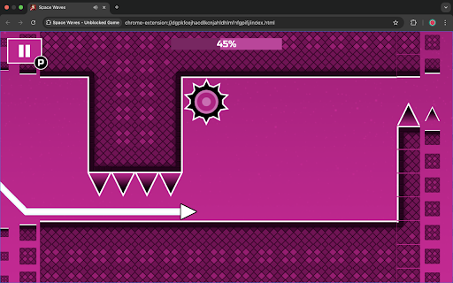 Space Waves - Unblocked Game screenshot