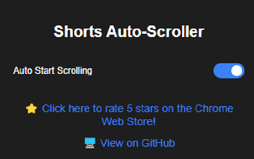 YouTube Shorts Auto-Scroller screenshot