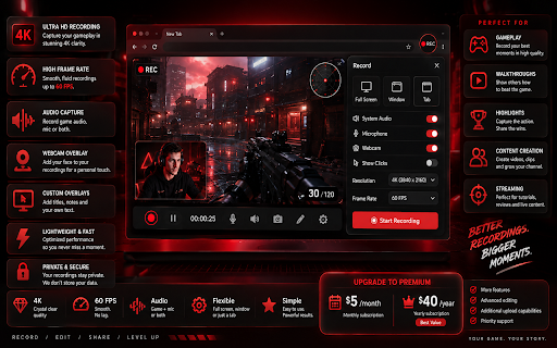 Screen Capture Recorder 4K screenshot