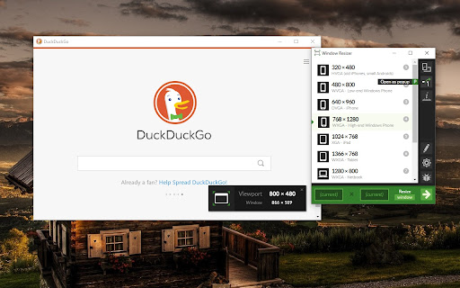 Window Resizer screenshot