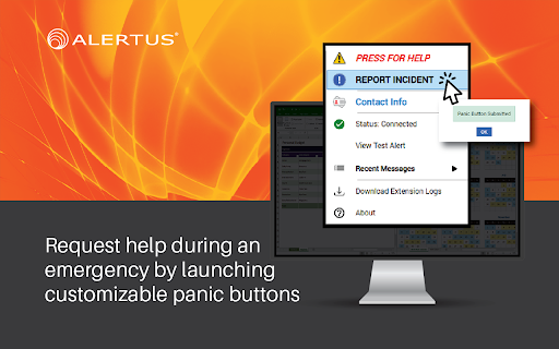 Alertus Desktop 7 for Chrome screenshot