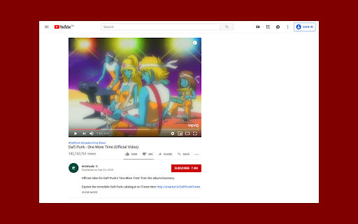 YouTube Customizer screenshot