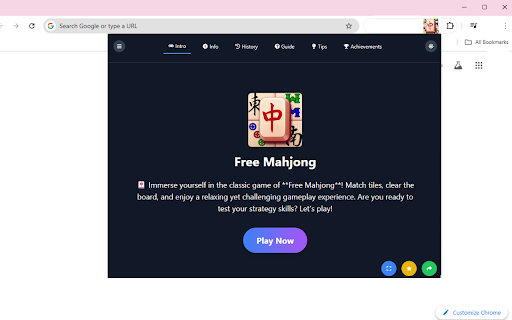 Free Mahjong screenshot