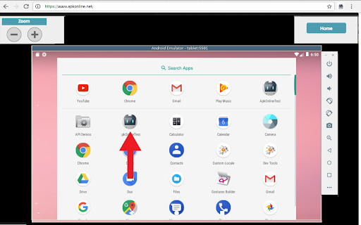 Android developer Cordova online screenshot