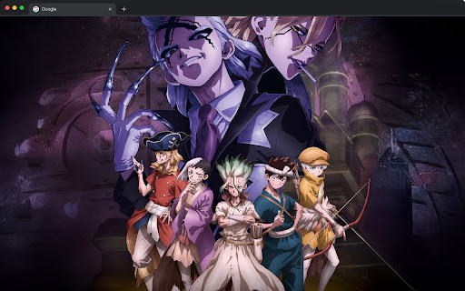Dr. Stone Wallpapers New Tab - Senku Anime Backgrounds screenshot