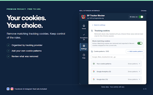 BP Tracker Blocker screenshot